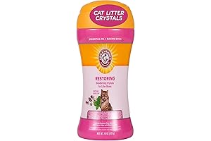Arm & Hammer Restoring Cat Litter Box Deodorizing Crystals, Clary Sage & Mint Scent
