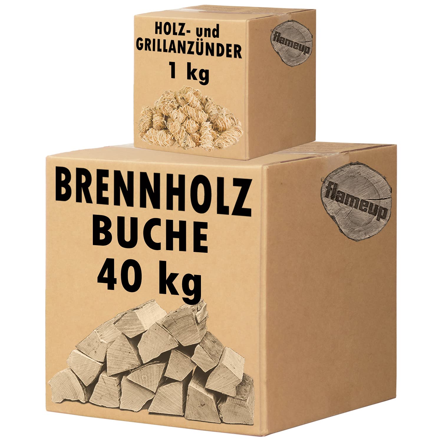 Zestaw wełny do rozpalania i drewna opałowego, drewno kominkowe, drewno 40 kg, buk, 1 kg, wełna do rozpalania, pieca kominkowego, koksownika, grilla, drewna opałowego, do użytku na zewnątrz, ognia, wosku, flamaster