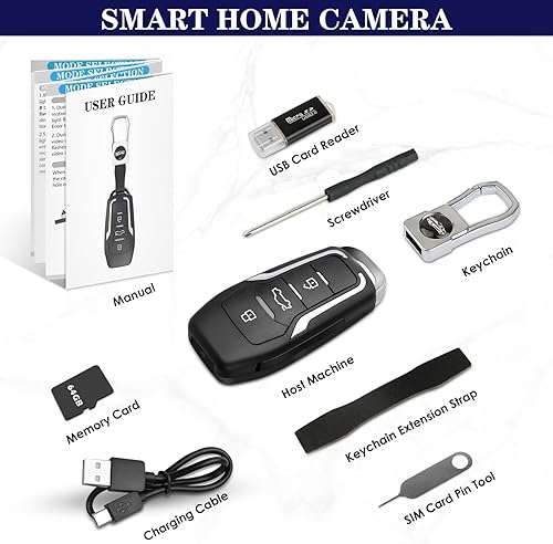 Miniatura 7 de Llave de coche con cámara oculta