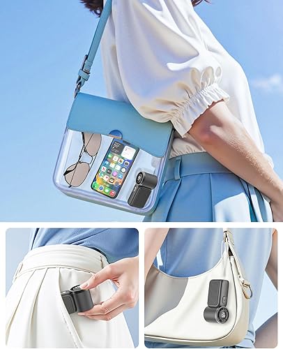 Miniatura 6 de Mini ventilador portátil de mano, viento de 6 engranajes, pequeños ventiladores personales de viaje, ventilador turbo recargable, regalos para