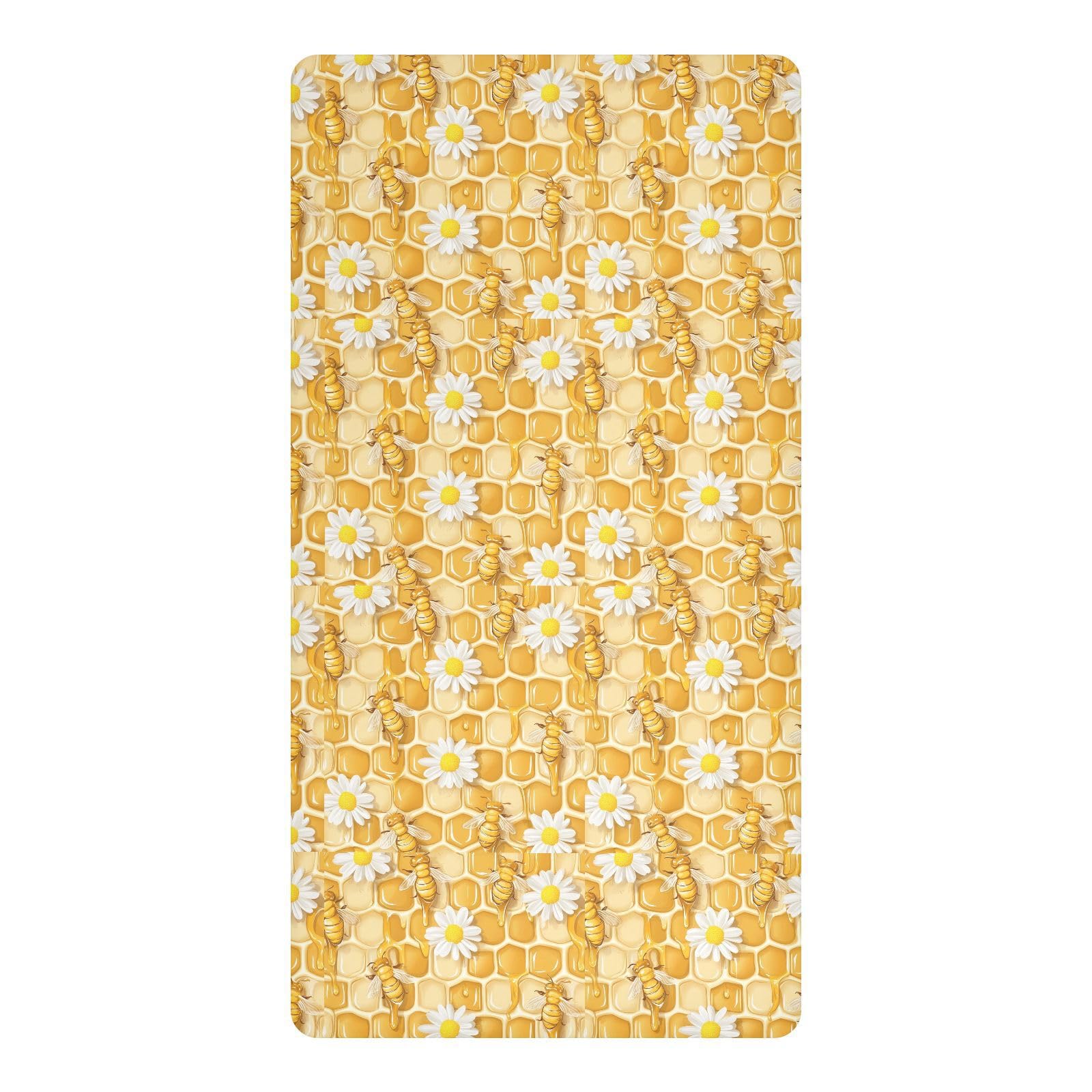 Drap imperméable lit enfant marguerite pour nuits sereines