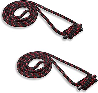 Streetup India® Iyengar Yoga Anti-Gravity Cotton 8FT Long Yoga Wall Rope for Stretch/Flexiblity/Exercise and Iyengar Yoga (Black, 8FT)-picture-13