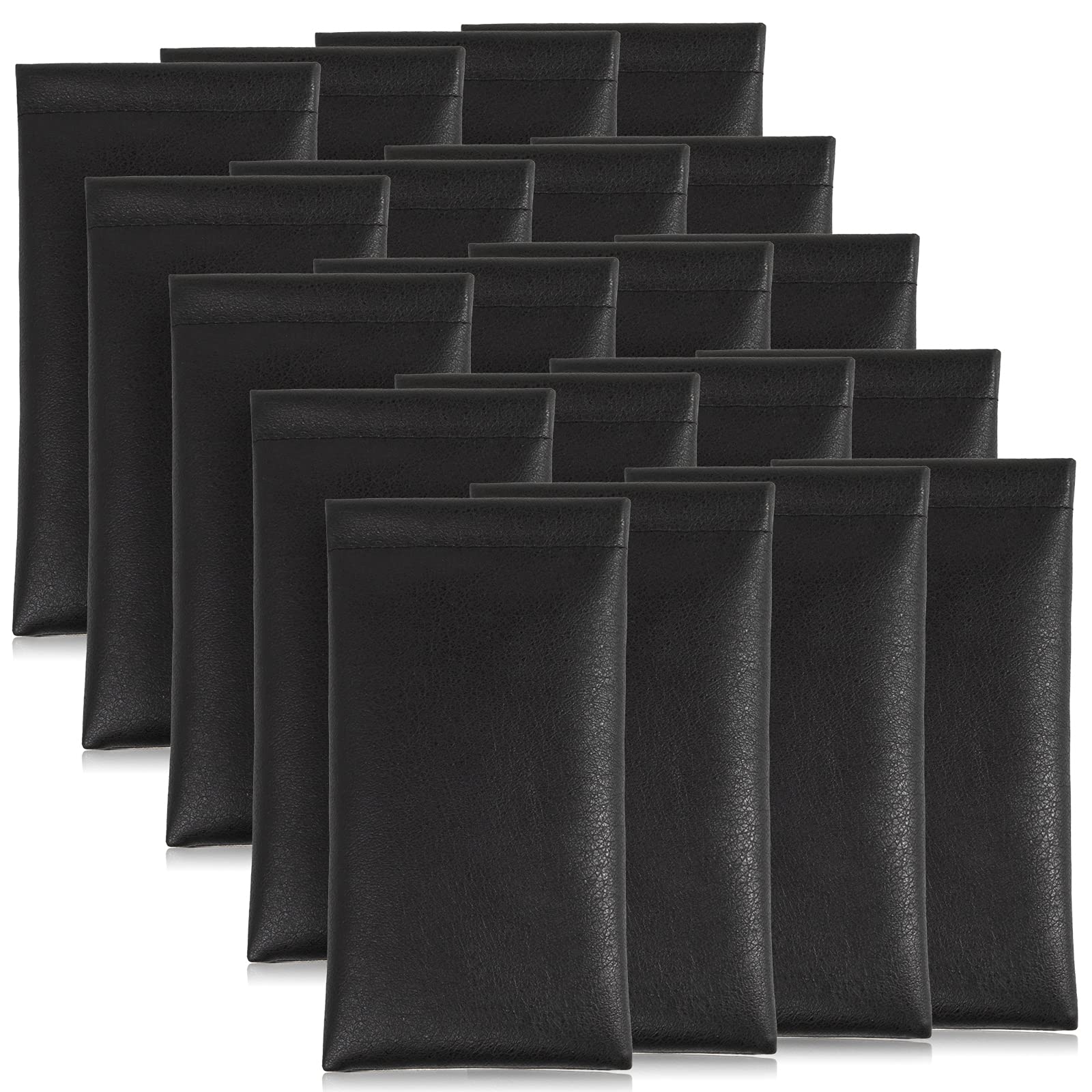 TRIUMPH VISION Eyeglass Case Glasses Case Soft Sunglass Pouch Sleeve 3 Pack