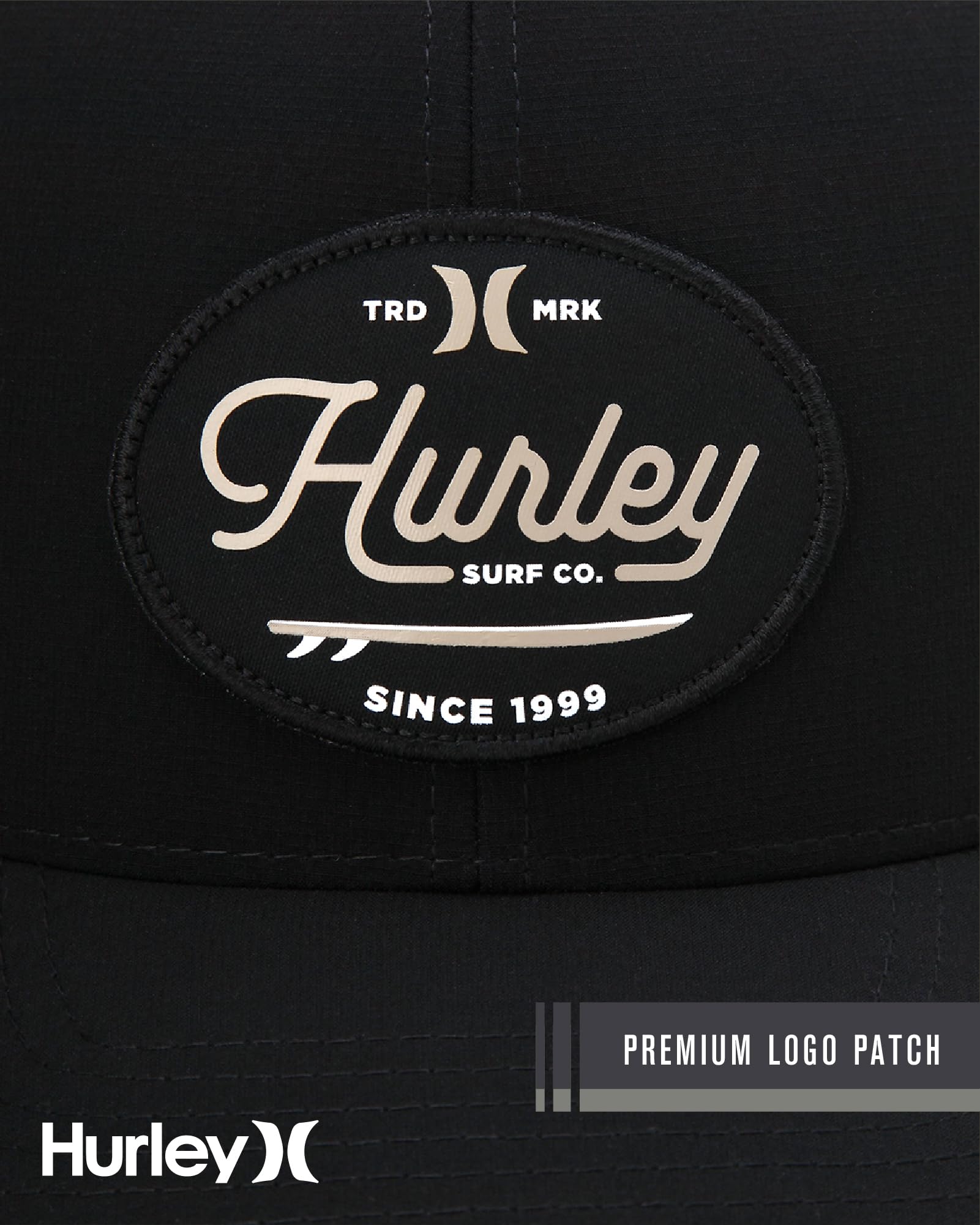 Hurley Cappello da uomo – Beach Break Trucker resistente all'acqua