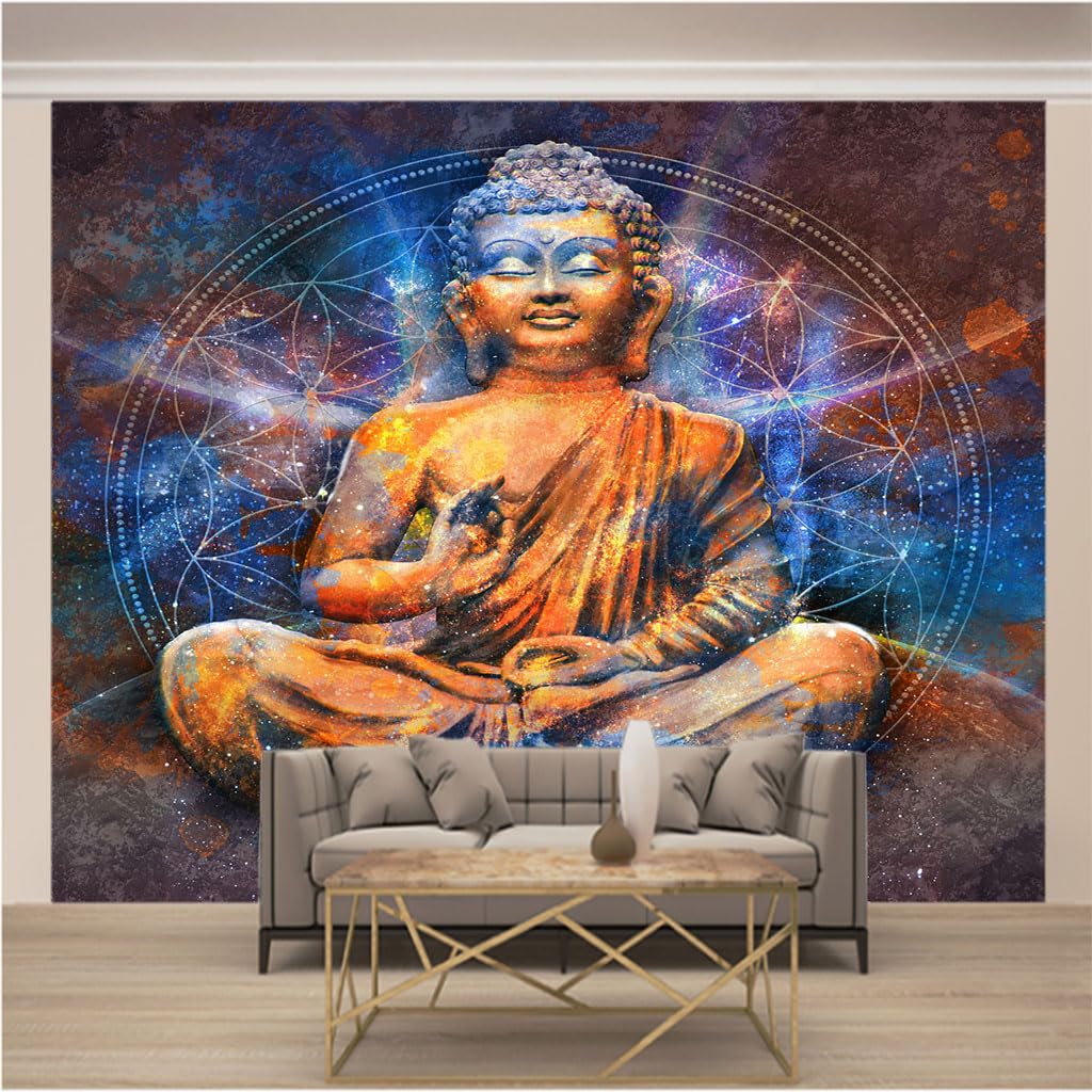 Papier peint intissé Bouddha pour créer une chambre adulte zen et relaxante au quotidien