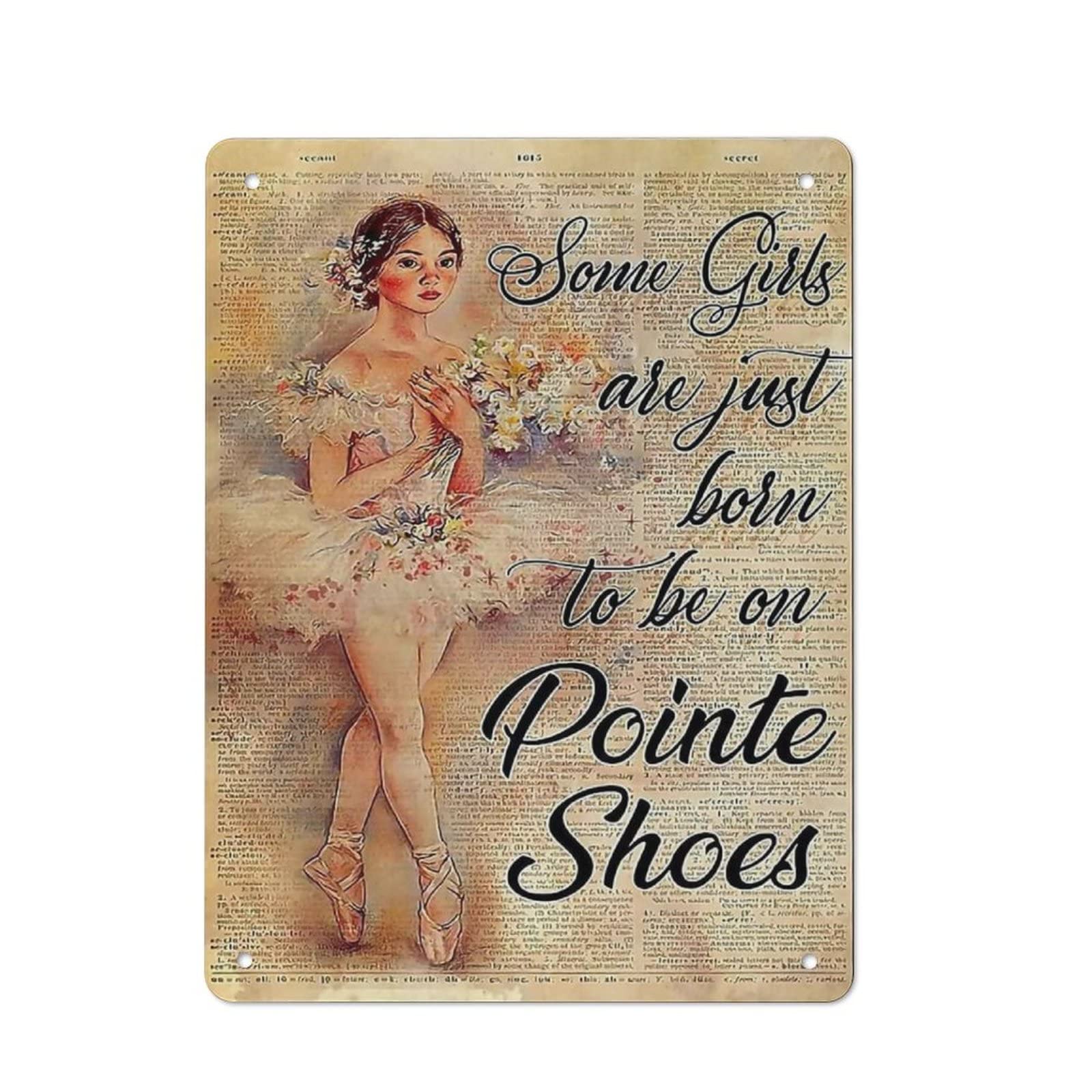 AOOEDM Some Girls Are Just Born Metal Tin Sign for Home Bar Pub Kitchen Wall Art Deocr Man Cave Vintage Metal Sign Poster Plaque Signs Quotes Sign