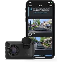 Garmin Dash Cam&trade; X110, Compact 1080p HD Dash Cam with a 140-degree Field of View, Built in Clarity&trade; Polarizer, Voice Controlled, GPS, 2.4&rdquo; Display, Automatic Recording