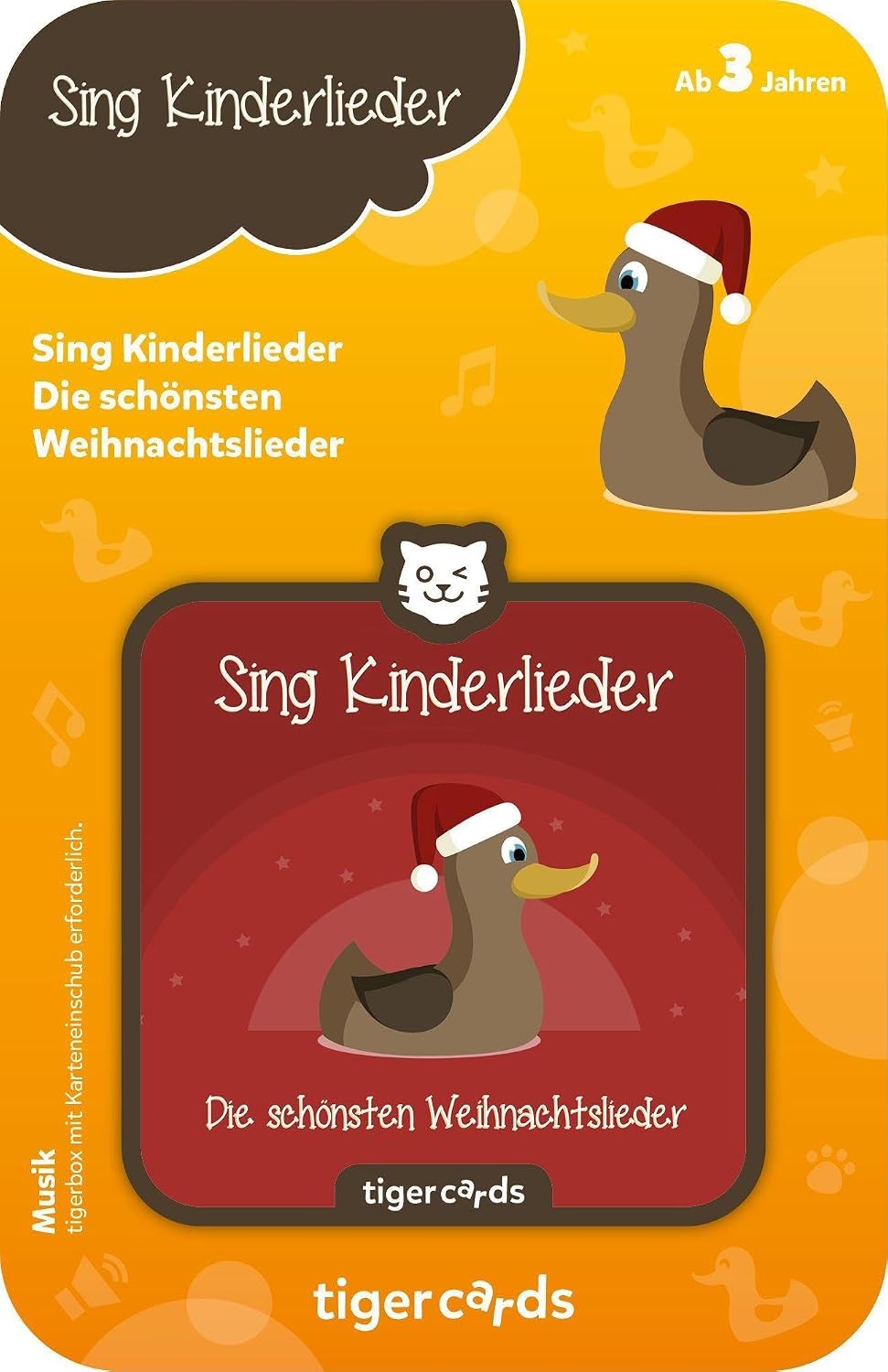 tigermedia tigercard Sing Kinderlieder Die schönsten Weihnachtslieder Kinder tigerbox Boombox Radio Plays Audio Books Children's Music