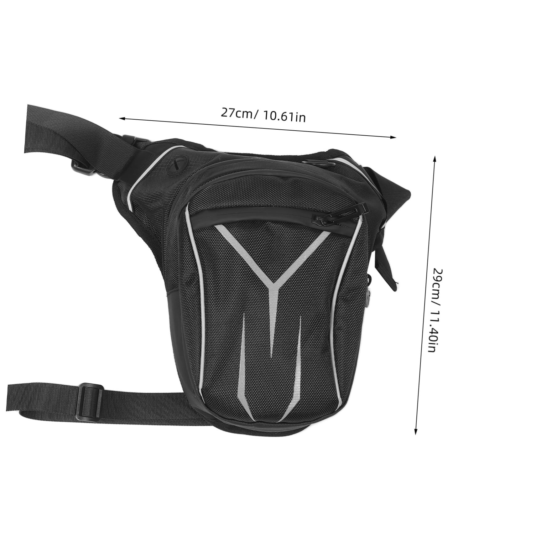 Riñonera para Motocicleta Riñonera De Camping Correas Ajustables Bolsa para Pierna De Moto