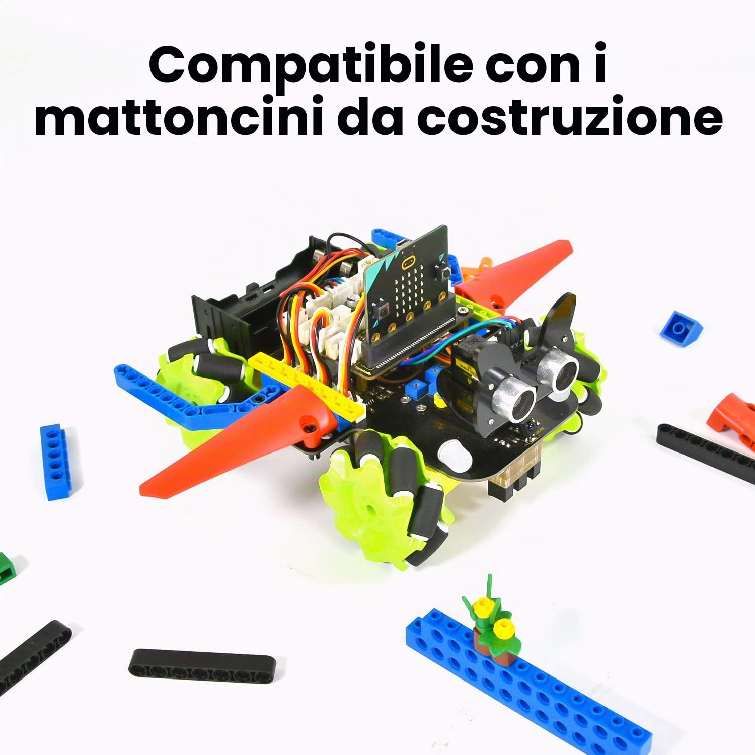 KEYESTUDIO Robot Kit per BBC Micro:bit