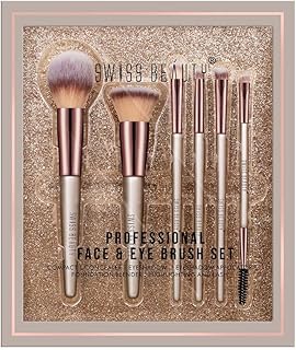 METREY Juego de brochas de maquillaje profesi...