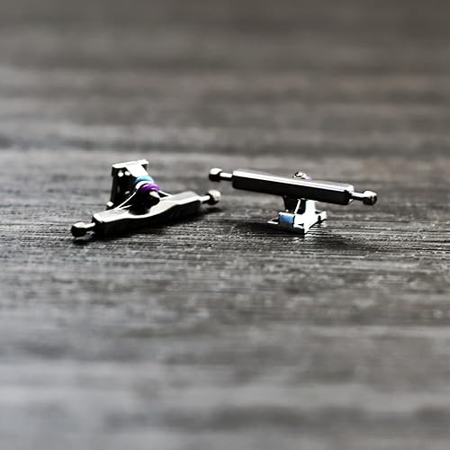 Miniatura 5 de Soldierbar - Tabla de diapasón hecha a mano (5 capas hechas a mano de arce de 1.339 in (tablas de dedos completas) + camión ARK I de regalo + regalo