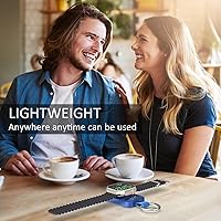 Vista 3 de i.VALUX for Apple Watch Charger Portable Magnetic i Watch Charger, Keychain Travel Accessories Smart Wireless Charging Battery Pack Power Bank for