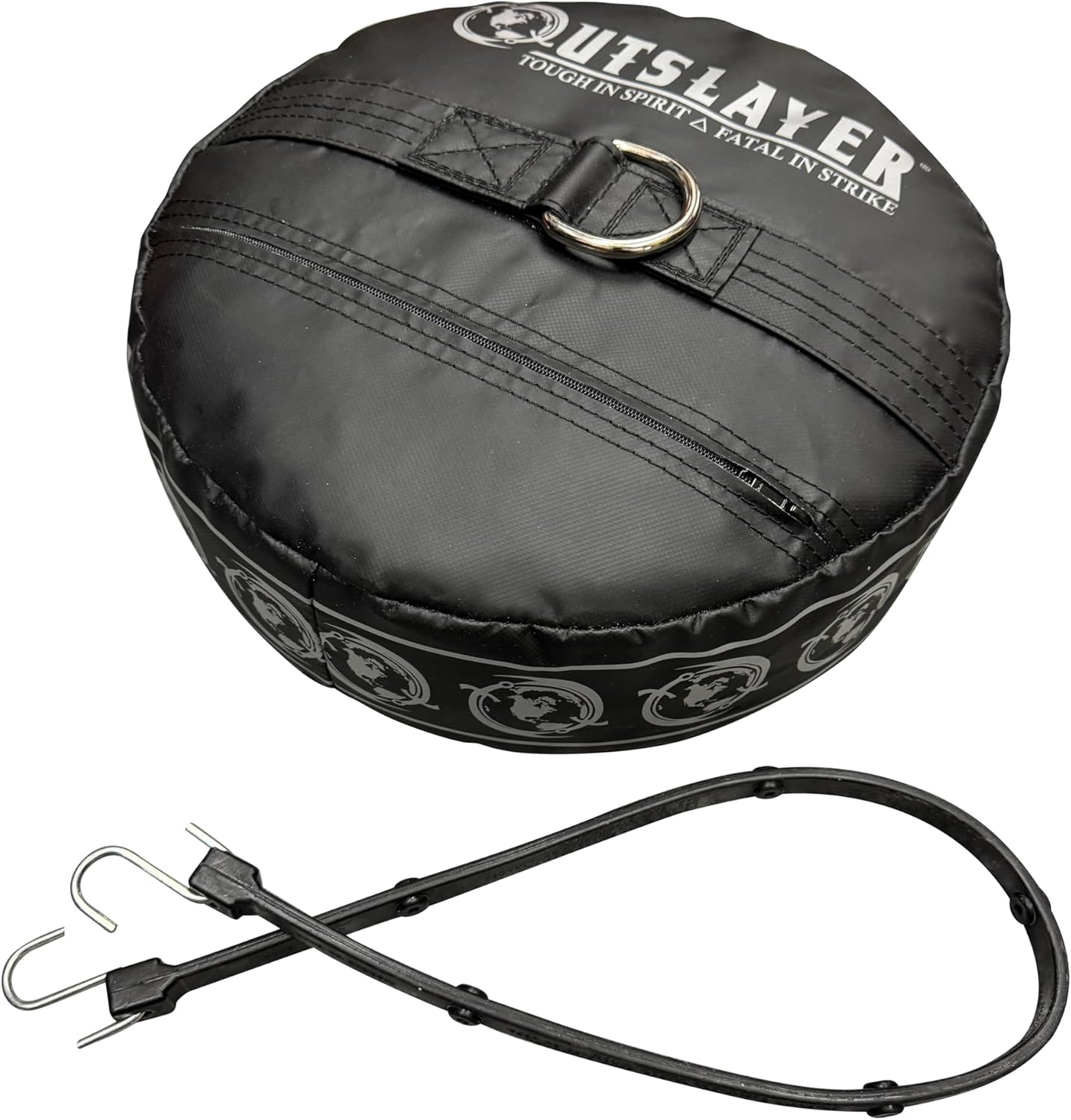 Outslayer Double End Heavy Bag Double End Ball Floor Anchor with Bungee Cord