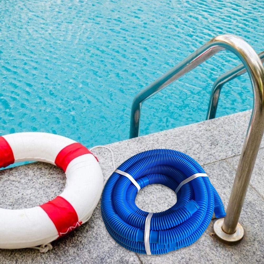Manguera Flexible para Piscina de 32 mm, Manguera de conexión de Filtro de Piscina Duradera y Flexible, Manguera de Bomba de Agua con Cloro Resistente a los Rayos UV