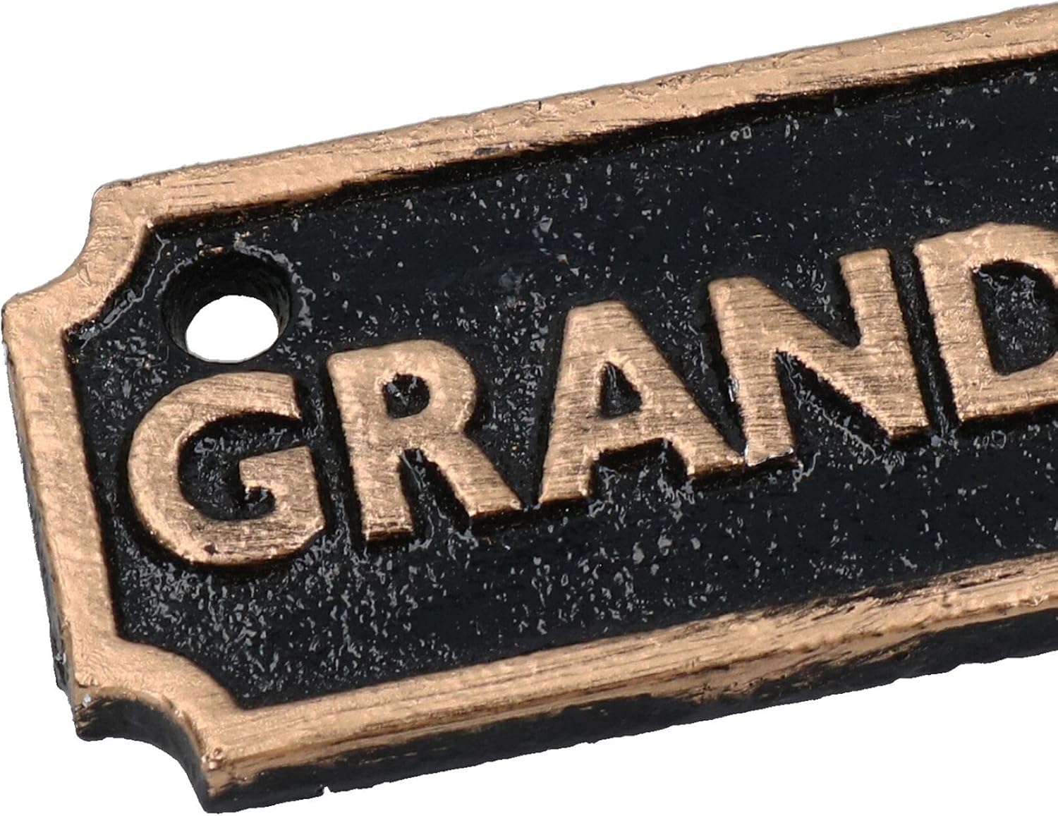 AB Tools Grandads Workshop Cast Iron Sign Plaque Wall Fence Gate Post House Garage