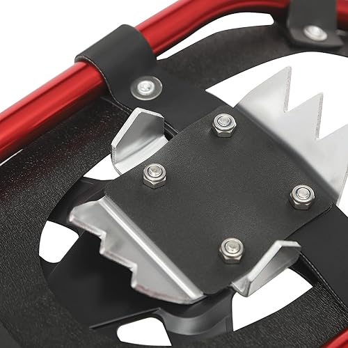 Miniatura 7 de Juego de raquetas de nieve de invierno, zapatos de nieve ajustables, bastones de senderismo y bolsa de transporte, zapatos deportivos casuales para