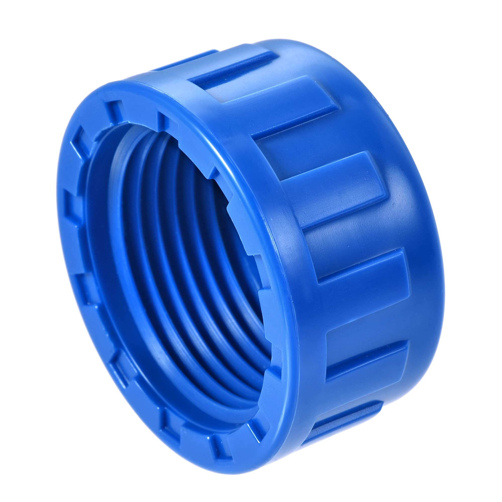 Bouchon de raccord de tuyau en PVC bleu uxcell 1PT lot de 6
