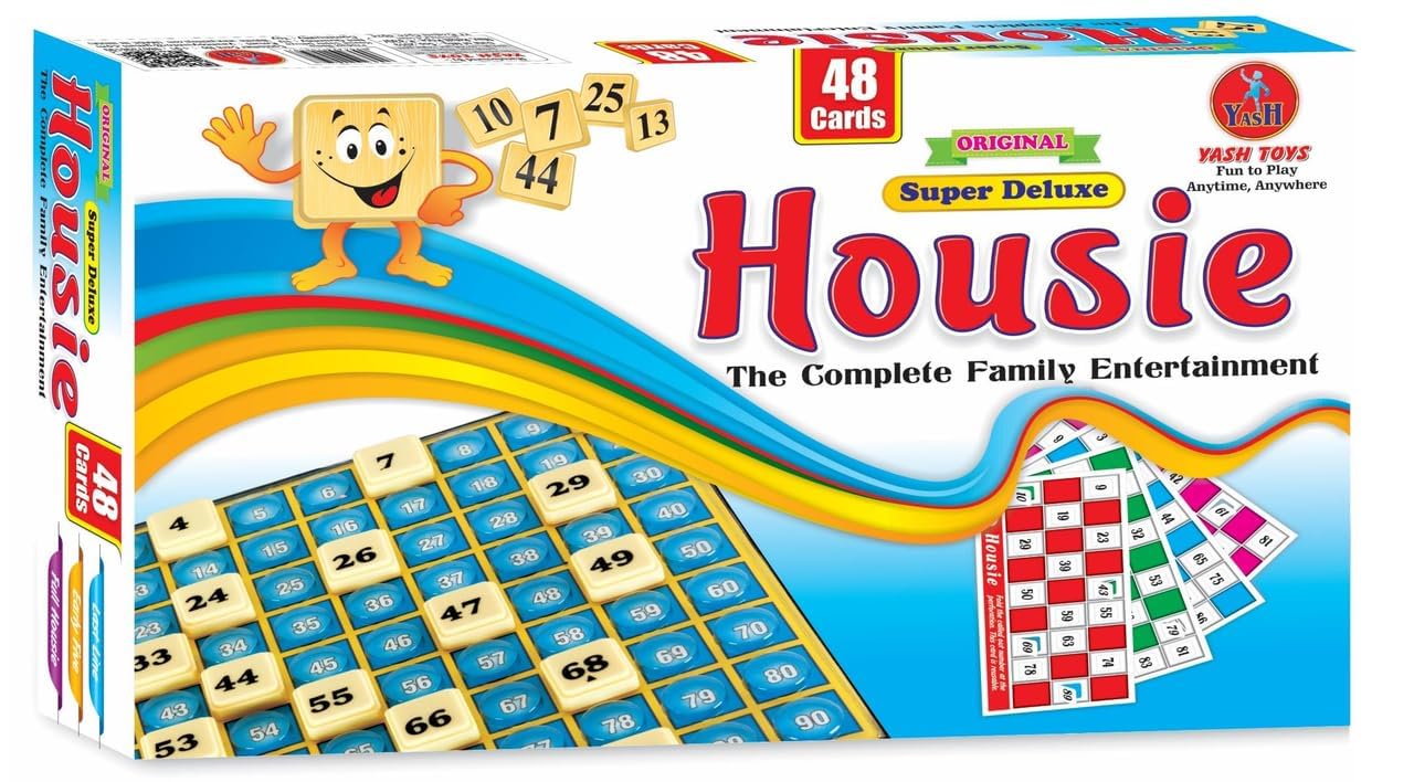 Yash Toys Housie Set Super Deluxe (Reusable) for Complete Family Entertainment (B08G6RM6GM) Amazon Price History, Amazon Price Tracker