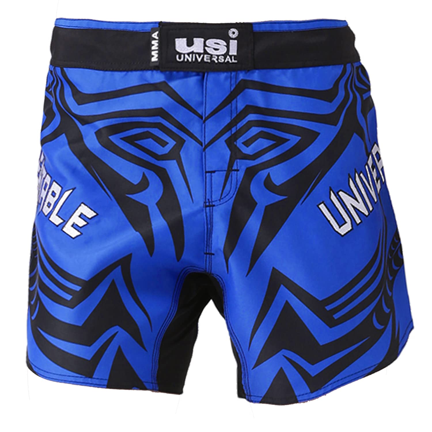 usi universal the unbeatable USI UNIVERSAL Tribal Shorts for Men (411VNB) (XL) Blue/Black-picture-47