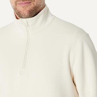 Amazon Essentials Men's Active Sweat Relaxed-Fit Quarter-Zip Sweatshirt