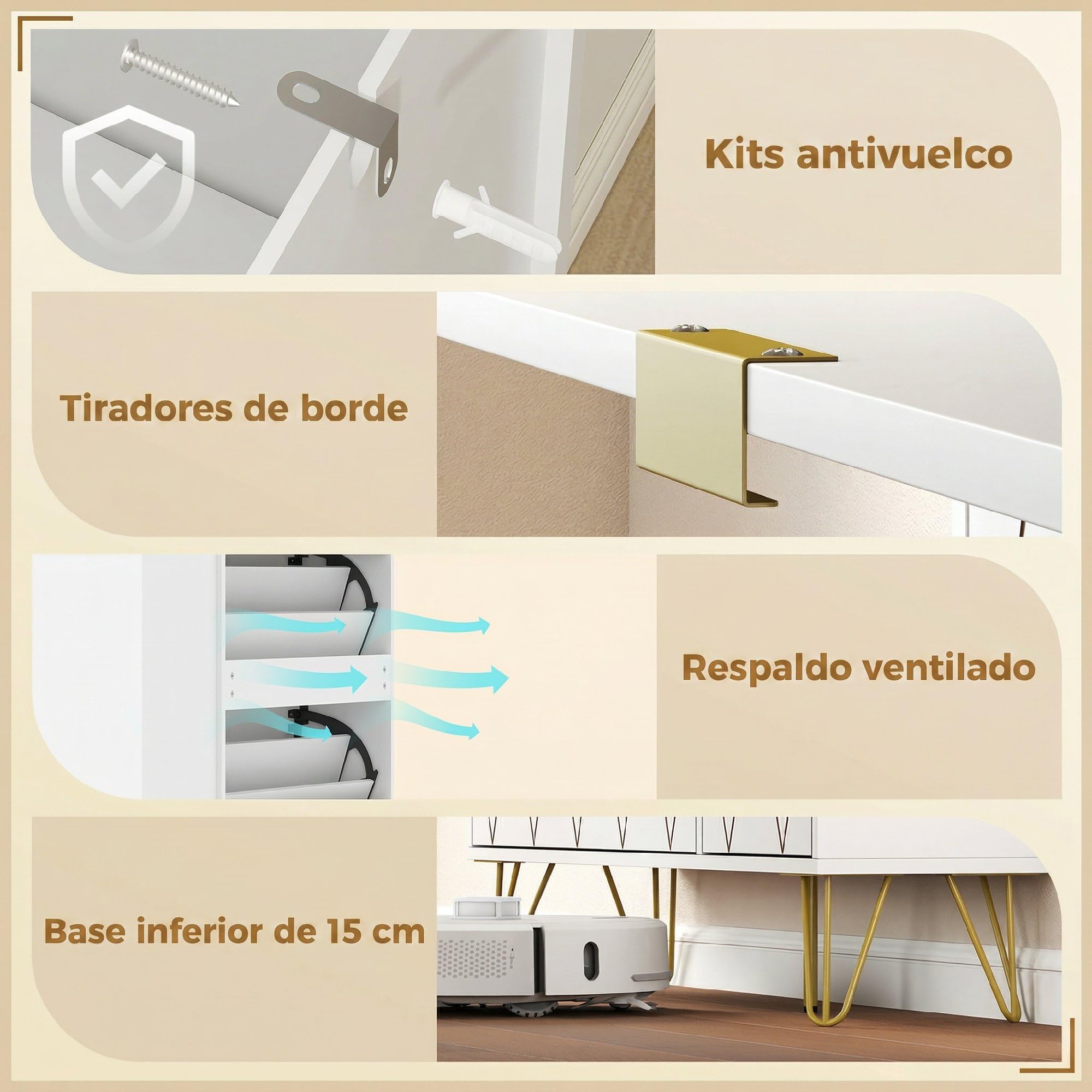 HOMCOM Zapatero Estrecho con 2 Cajones Abatibles 110x25x110,6 cm Blanco | Mueble Zapatero Moderno con Armario y Estantes Ajustables, 10-14 Pares de Zapatos, para Pasillo, Entrada, Recibidor