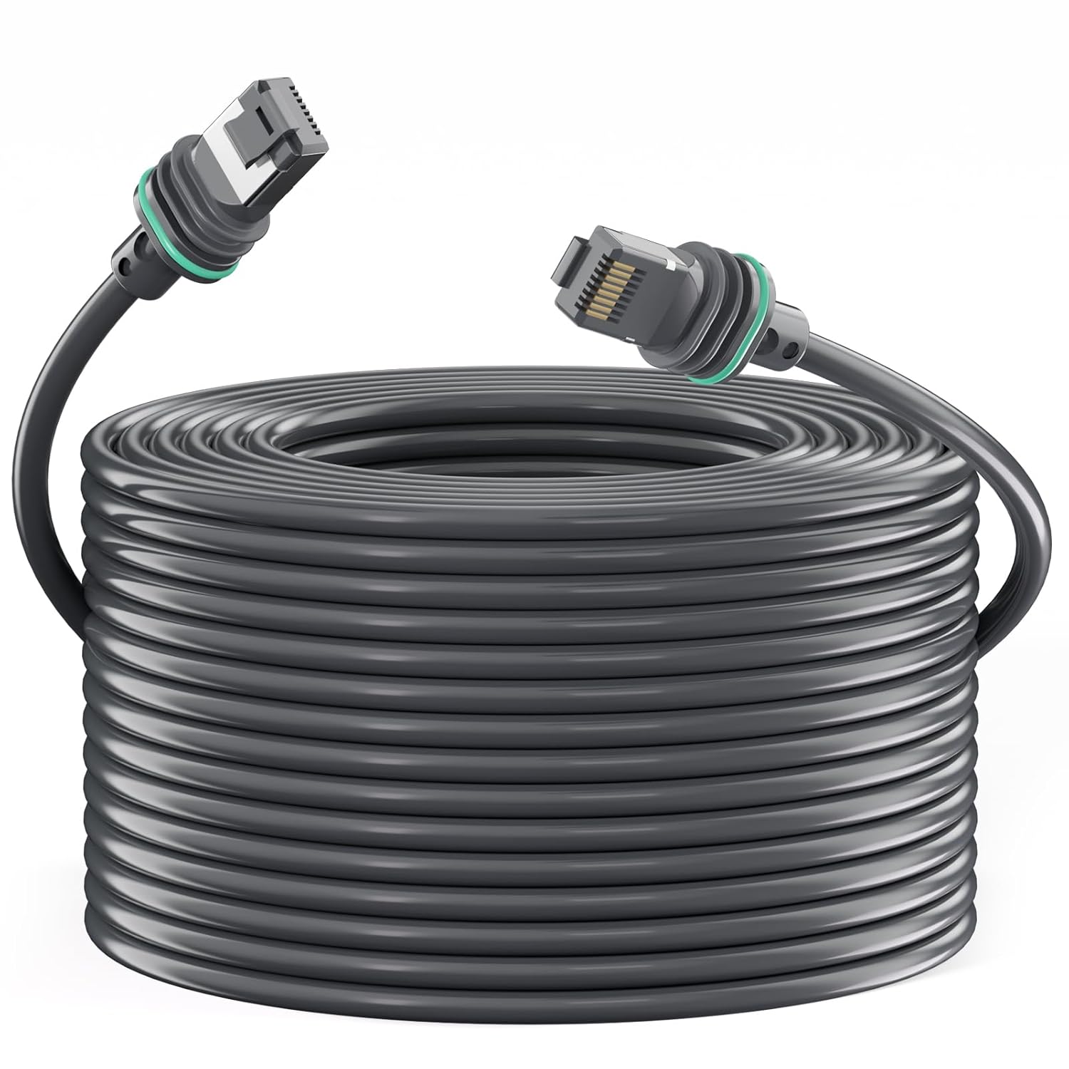 Linkoostar Starlink Gen 3 Cable 164FT/50M Starlink Ethernet Cable for Starlink Standard Generation 3 Replacement Extension Cable Waterproof Satellite Starlink Standard Gen 3 Extra Long Star Link Cable