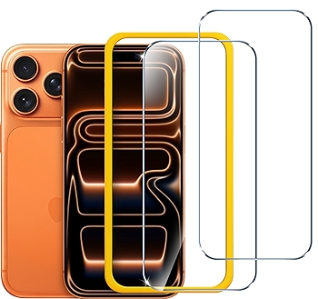 ivoler iPhone 17 Pro 2片钢化膜 全屏覆盖抗刮耐摔保护膜