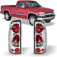 Vista 8 de Winjet Compatible con [1999 2000 2001 2002 2003 2004 2005 2006 Chevrolet Silverado] [1999-2003 GMC Sierra] Luces traseras