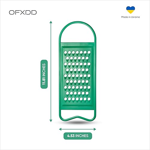 Miniatura 3 de Ralladores para cocina  Trituradora de cocina con mango  Rallador de mano plano  Ralladores de plástico, peladores y rebanadores para papas,