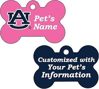 Auburn Tigers 2-Sided Pet Id Dog Tag | Officially Licensed | Personalized for Your Pet
