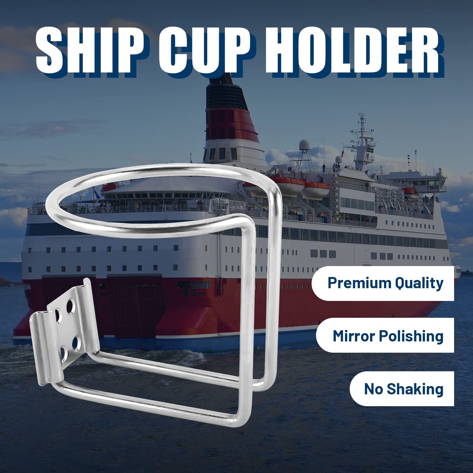 Portabicchieri Clip Bianco - Stoviglie Posacenere Portabicchieri - MTO - Foto 10