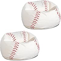 Vista 28 de Big Joe Avocado PlushiPals - Puf súper suave para niños, mezcla de poliéster de felpa ultrasuave, 2.5 pies recargable Avacado