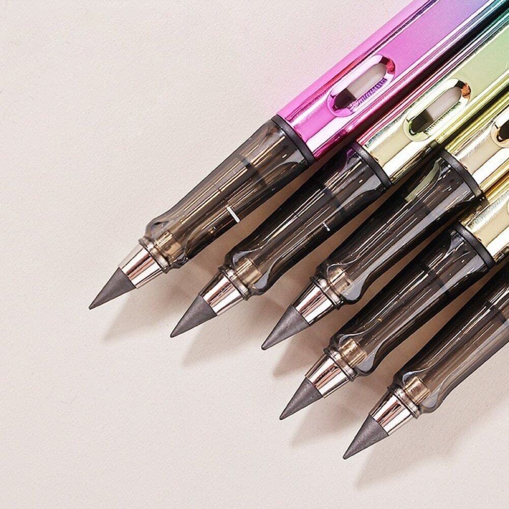 5pcs Unbegrenzt Schreiben Ewiger Bleistift Keine Tintenstiftmagie Stifte Tintenstifte Bleistifte Gemälde Lieferungen Neuheiten Geschenke Schreibweise