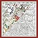 Design Works Crafts 4031 Zenbroidery Kit, Santa, 10" x 10" Craft, Multicolor