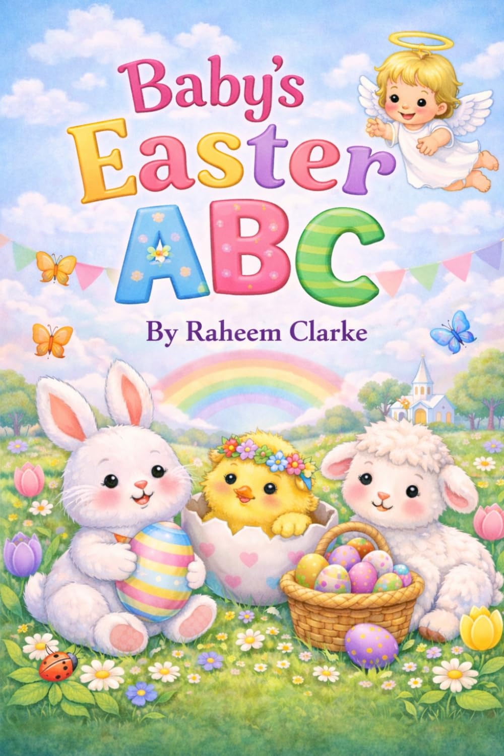 Baby’s Easter ABC: A Toddler Alphabet Book with Bunnies, Eggs, and Spring Fun (Ages 0–3) (My First Easter Books)