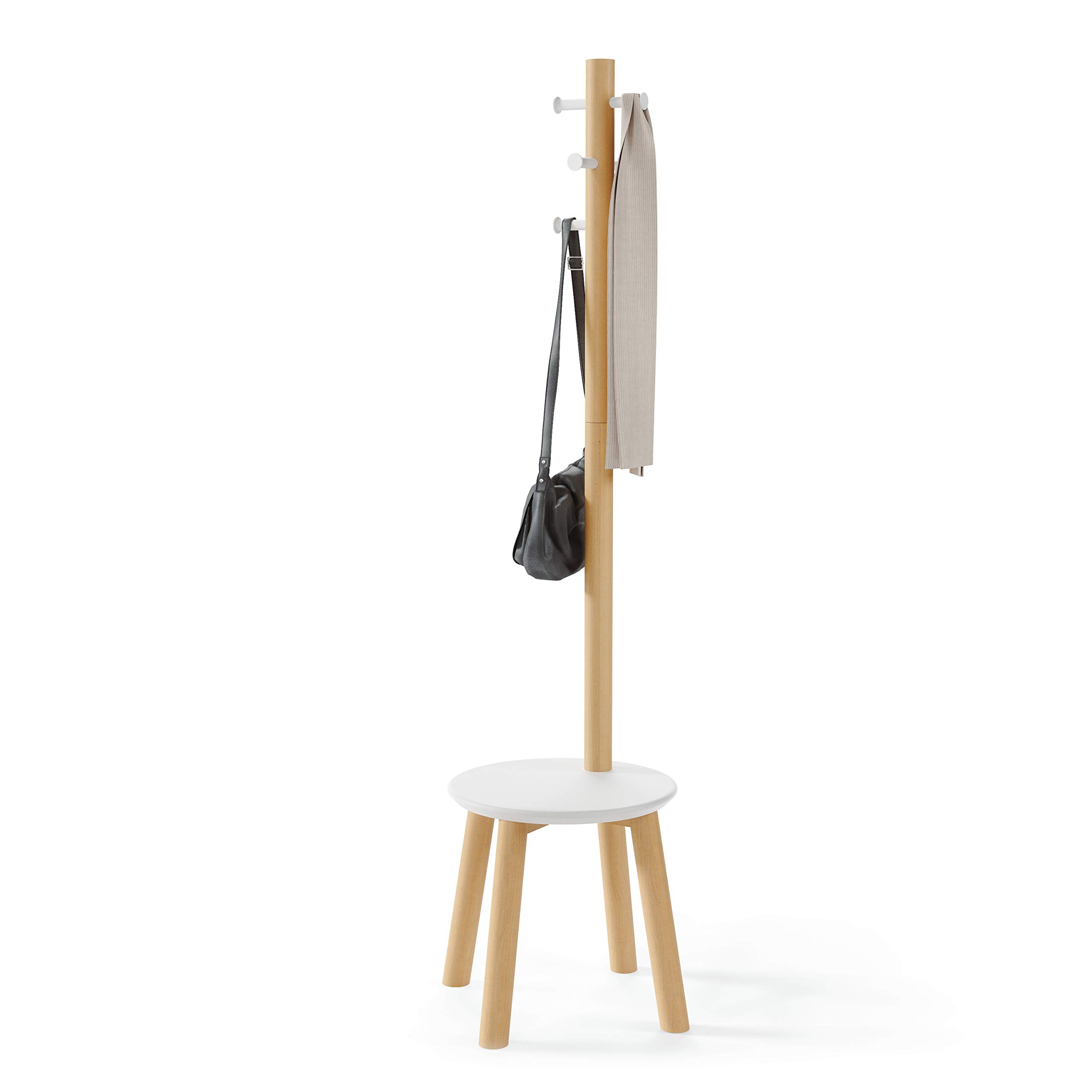 Umbra Pillar Stool Coatrack アンブラ ピラー Umbra Pillar Stool and Coatrack, white : Amazon.co.uk: Home & Kitchen