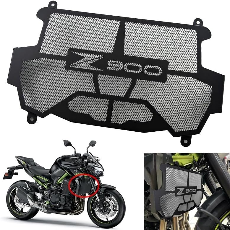 Miniatura 3 de Radiator Grille Guard for Ka&wasaki Z 900 Z900 2017-2019 2020 2021 2022 2023 Motorcycle Engine Radiator Grille Cover Protector Stainless Steel Cover