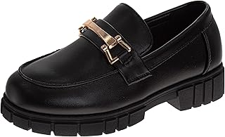Faux Leather Chunky Platform Loafer