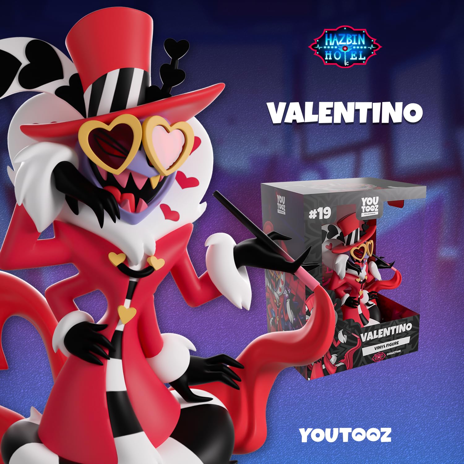 Amazon.co.jp: Youtooz Valentino ビニールフィギュア 4.6インチ、公式