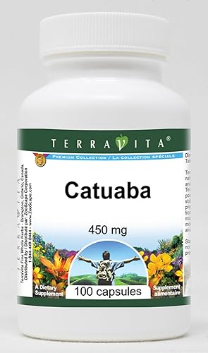Catuaba - 450 mg (100 Cápsulas, ZIN 519566) - Paquete de 3