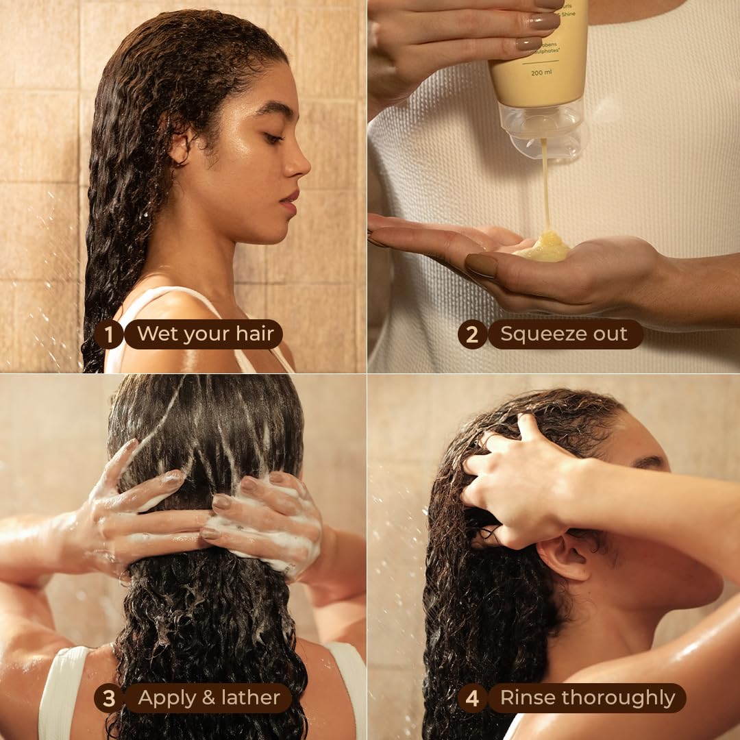 Hydrating Co-Wash Shampoo & Conditioner with Aloe Vera, Banana & Oat Flour 200ml