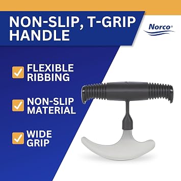 Big Grip T-Handle Rocker Knife Non-Slip Knife for One-Handed Cutting