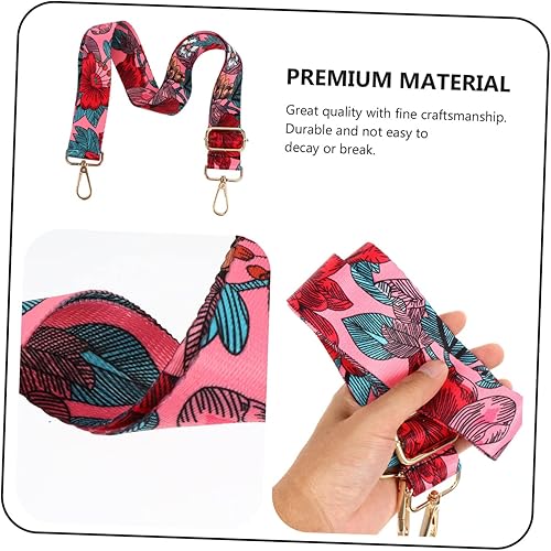 Miniatura 2 de EXCEART 8 pcs Backpack Straps Nylon Bag Strap Cross Body Bag Strap Purses Crossbody Strap Canvas Crossbody Strap Buckle Straps Long Handbag Strap
