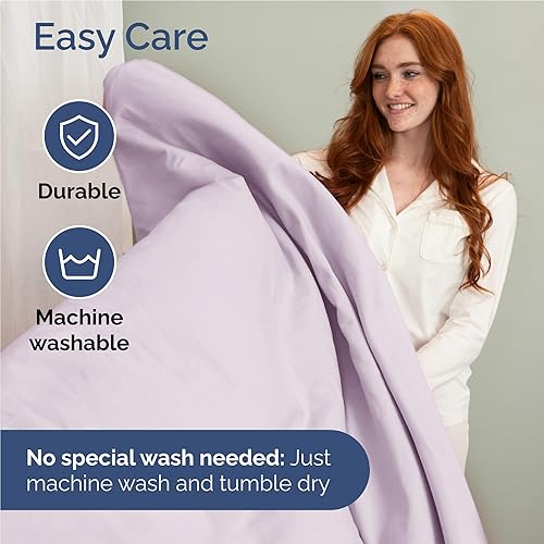 Vista 1149 de Juego de sábanas Split King de 7 piezas, sábanas transpirables y refrescantes, sábanas de hotel, bolsillos profundos, ajuste fácil, suaves y sin