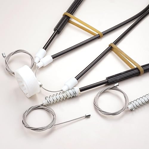 Miniatura 7 de Bross Auto Parts BWR1204 - Kit de elevalunas para puerta delantera derecha compatible con Peugeot 206 CC Cabriolet 2002-2008