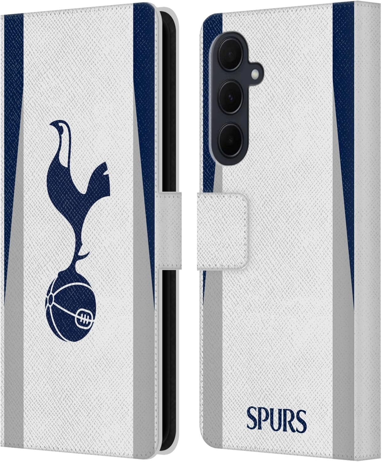 Head Case Designs Officially Licensed Tottenham Hotspur F.C. Home 2025/26 Badge Kit Leather Wallet Case Compatible with Samsung Galaxy A35 5G