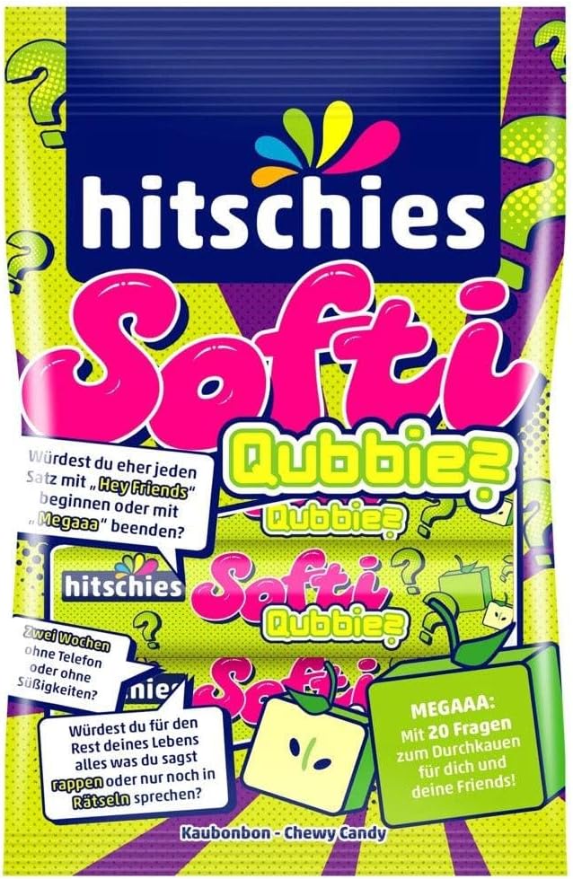 Softi Qubbies Apple Chewy Candy - 80g