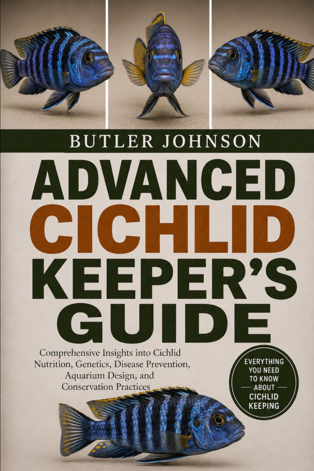 ADVANCED CICHLID KEEPER'S GUIDE: Comprehensive Insights into Cichlid Nutrition, Genetics, Disease Prevention, Aquarium Design, and Conservation Practices