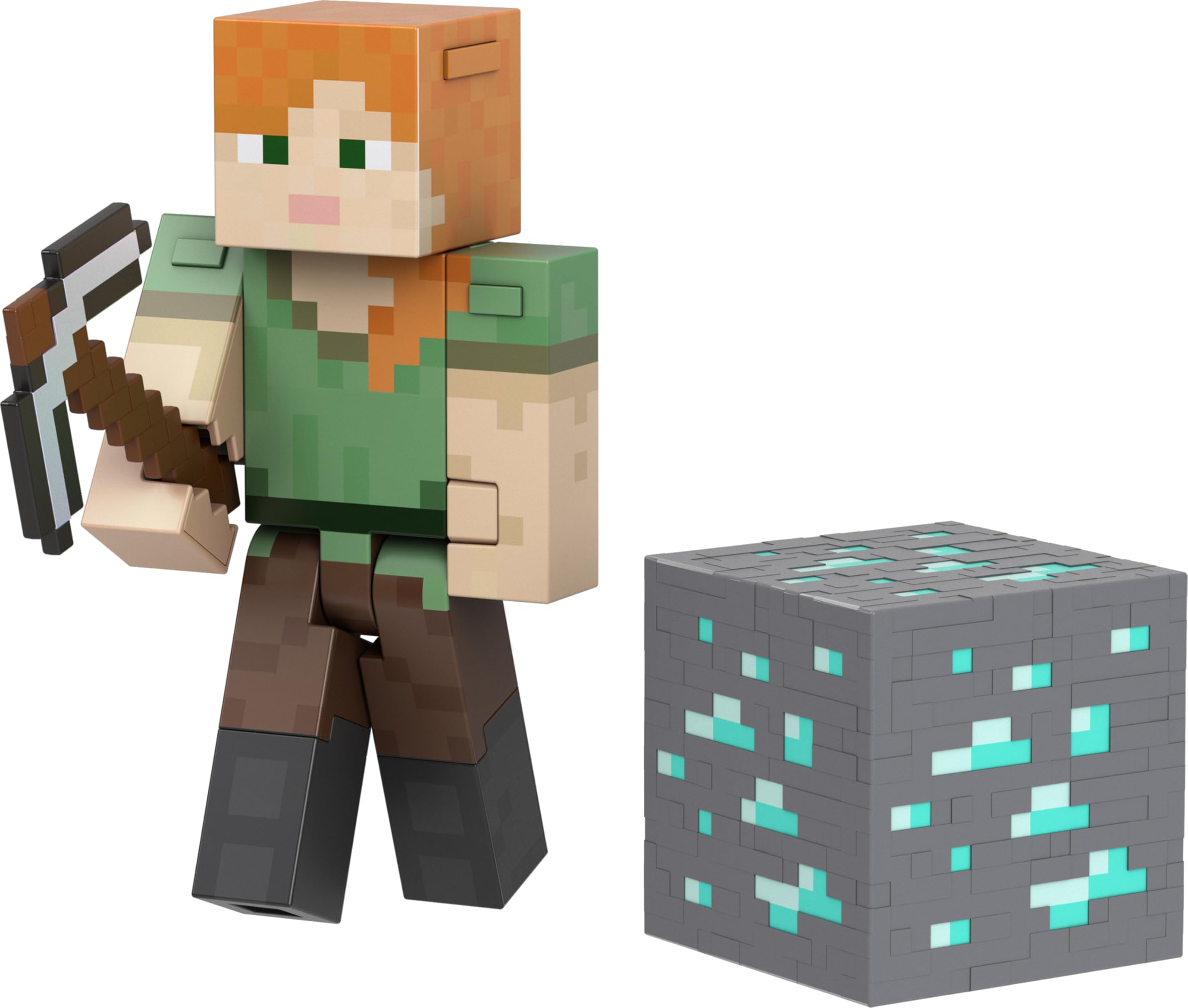 Minecraft Diamond Level Alex Action Figure, 6+ Years, Multicolor, 5.5 Inches - Image 3